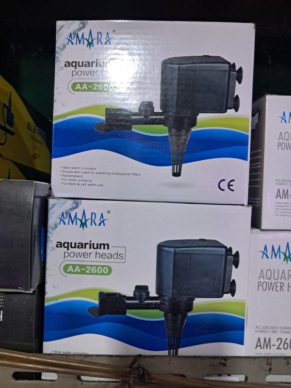 Amara AA-2600 – Aquarium Power Head Pompa Sirkulasi Air